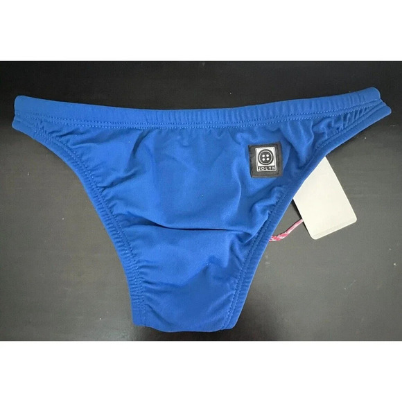 Jolyn Bikini Swim‎ Bottom Europe Style Deep Blue Sea Small New With Tags - Picture 3 of 6